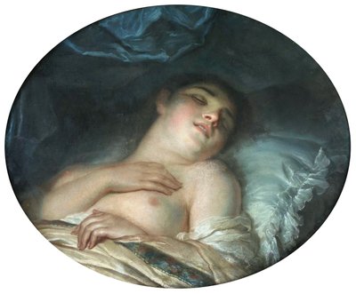 Sleeping girl by Anna Rajecka